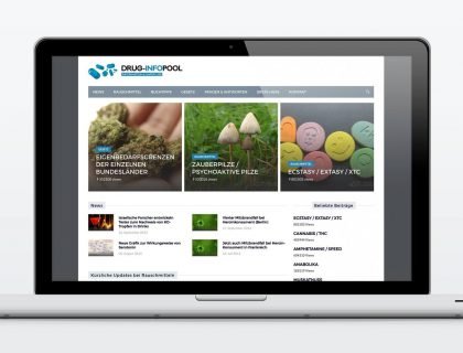 Drug Infopool überarbeitet und mit neuem Layout